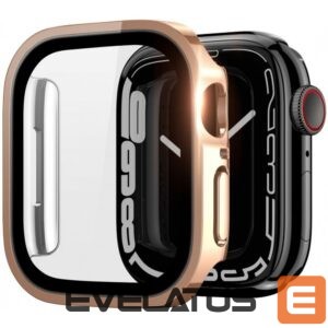 Ekrāna aizsardzība Dux Ducis  Hamo Apple Watch Series 7/8/9 Case (PC) 45MM Rose Gold