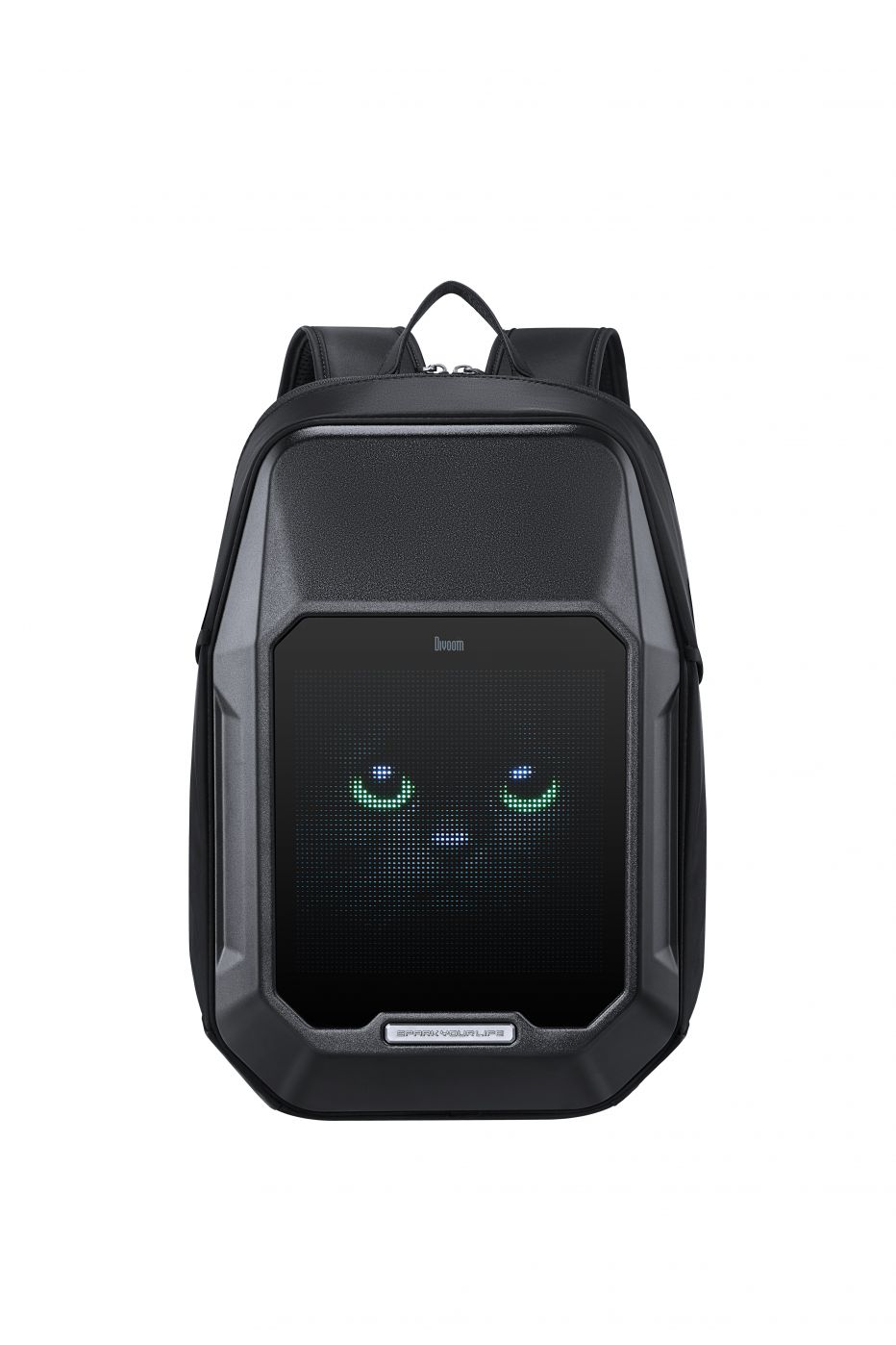 Seljakotid Divoom Cyber bag Premium Weather proof with Led Pixel Art Display & App Control Black