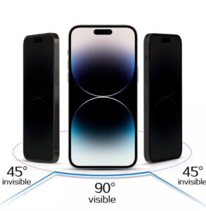 Защитное стекло iLike Apple IPHONE 14 PRO Tempered Privacy Glass Black