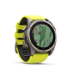 Išmanusis laikrodis Garmin  SMARTWATCH FENIX 8 SAPP. SOLAR/YELLOW 51 mm 