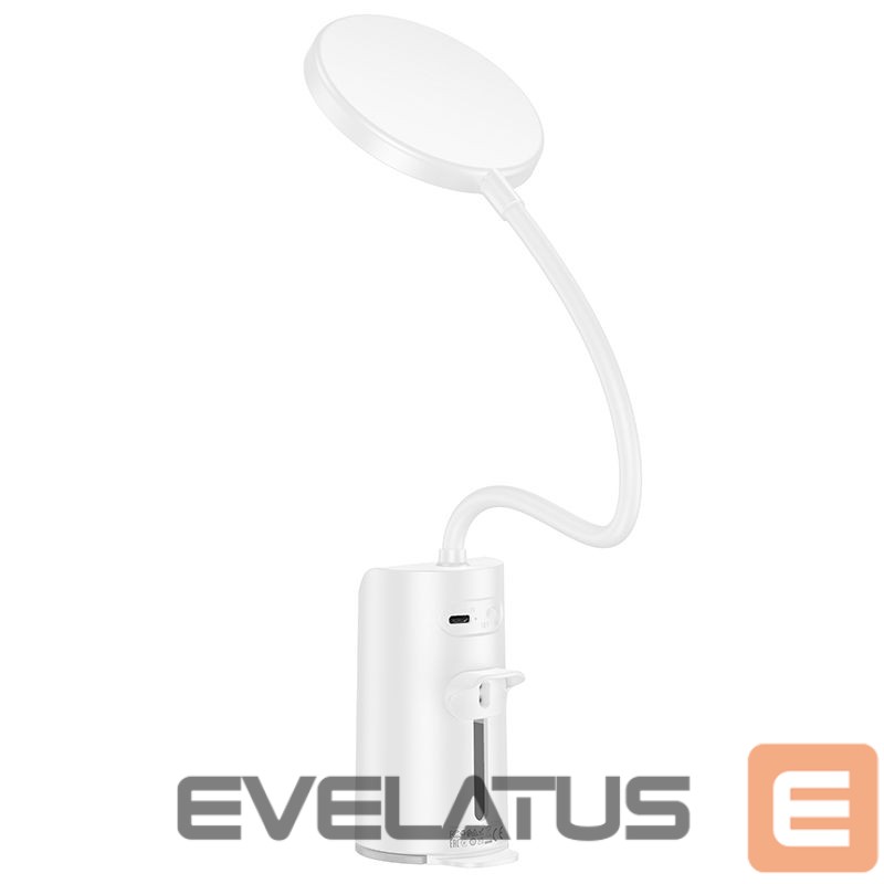 Desc lamp Hoco HX10 Clip table lamp White