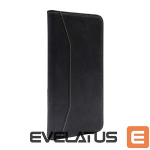 Knygos tipo dėklas dėklai Evelatus Samsung Galaxy A52 Book Case Folio Black