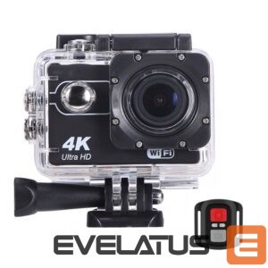 Digitaalne kaamera iWear  K1 Ultra HD 4K 16Mpix Wi-Fi Sport Camera with 2'' LCD Remote & 8x Fixation Set 