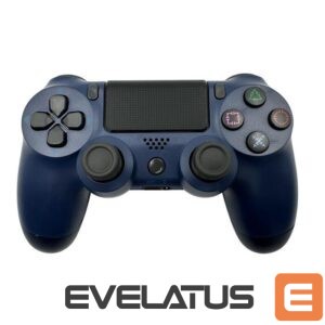 Valdiklis GameBox  P4 Wireless Vibration Bluetooth Controller for Play Station 4 / PC / TV / TV Box Blue
