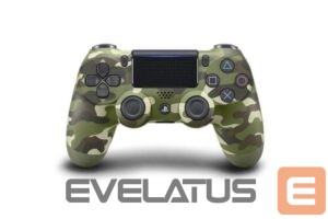 Valdiklis GameBox  P4 Wireless Vibration Bluetooth Controller for Play Station 4 / PC / TV / TV Box Camouflage Green