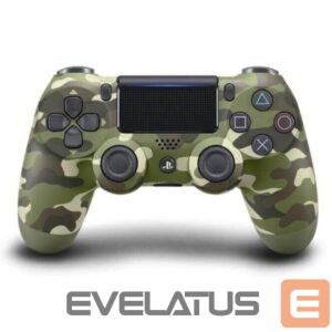 Controller GameBox  P4 Wireless Vibration Bluetooth Controller for Play Station 4 / PC / TV / TV Box Camouflage Green