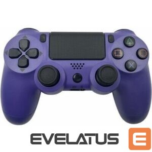 Valdiklis GameBox  P4 Wireless Vibration Bluetooth Controller for Play Station 4 / PC / TV / TV Box Purple