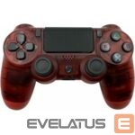 Kontroller GameBox  P4 Wireless Vibration Bluetooth Controller for Play Station 4 / PC / TV / TV Box Transparent