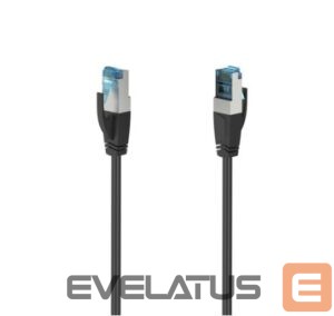 Kabelis Hama  Cat6a S/FTP - network cable, 15 m Black