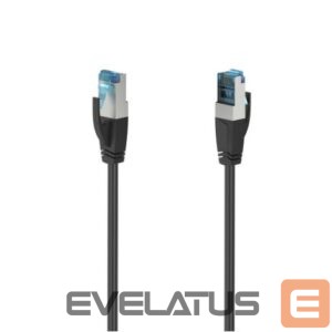 Kabelis Hama  Cat6a S/FTP - network cable, 15 m Black