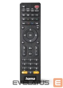 Kitas kompiuterio priedas Hama  Universal Remote Control 8in1 Black