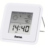 Muud väikesed kodumasinad Hama  Borneo Thermometer and Hygrometer, Digital, For Indoors White
