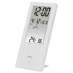 Kiti smulkūs buitiniai prietaisai Hama  TH-140 Thermometer/Hygrometer, with weather indicator White