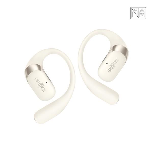Wireless headphones Shokz OpenFit 2 Beige