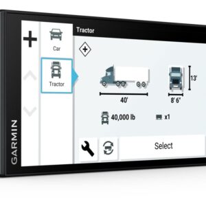 Autode navigeerimine Garmin  Dezl LGV 610 GPS Navigation