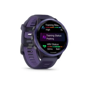 Išmanusis laikrodis Garmin  Forerunner 570 - 47mm, Indigo Aluminium with Translucent Imperial Purple/Indigo Band 