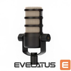 Mikrofon Rode  PodMic Melns Skatuves/uzstāšanās mikrofons 