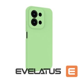 Back panel cover Evelatus Xiaomi Redmi 15C 4G/5G Premium Magnetic Soft Touch Silicone Case Mint Green
