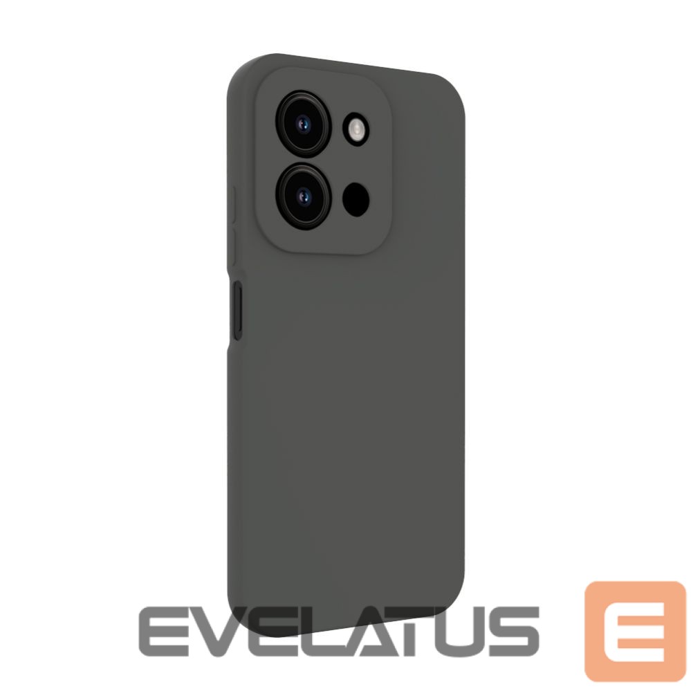 Tagakaaned Evelatus Xiaomi Redmi 15C 4G/5G Premium Magnetic Soft Touch Silicone Case Dark Grey
