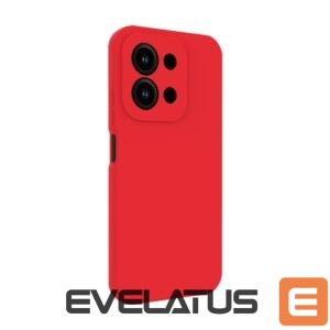 Aizmugurējais vāciņš Evelatus Xiaomi Redmi 15C 4G/5G Premium Magnetic Soft Touch Silicone Case Red