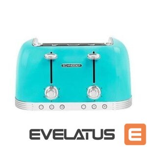 Elektros prekės Schneider  ACAPULCO 4-SLOT VINTAGE TOASTER Green