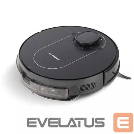Putekļusūcējs Schneider CONNECTED ROBOT VACUUM CLEANER LASER VIBRATION MOP Black