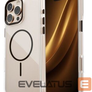 Tagakaaned iLike Apple iPhone 17 Air 6,6 Clear Thin Mag case Transparent Black