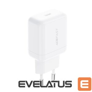Adapteriai Acefast  A130 PD20W single USB-C charger (EU) White