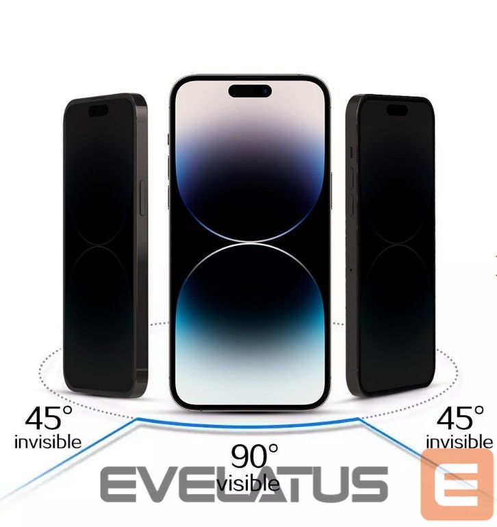 Protective glass iLike Samsung GALAXY A17 5G Tempered Privacy Glass Black