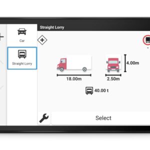 Autode navigeerimine Garmin  dezl LGV820 8″ GPS Truck Sat Nav 