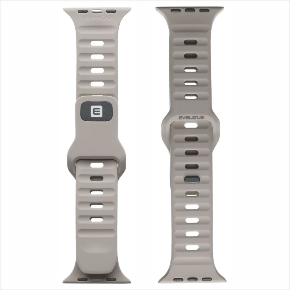 Strap Evelatus Evelatus Watch 38/40/41 Sport Silicone Loop Light bluish Gray