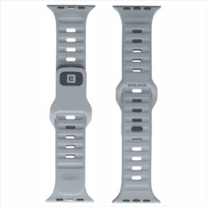 Strap Evelatus  Evelatus Watch 38/40/41 Sport Silicone Loop Gray