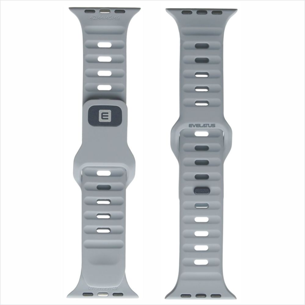 Dirželis Evelatus Evelatus Watch 38/40/41 Sport Silicone Loop Gray