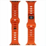 Strap Evelatus  Evelatus Watch 42/44/45 Sport Silicone Loop Orange