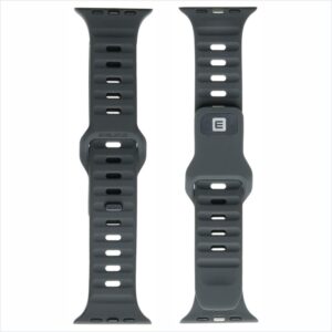 Strap Evelatus  Evelatus Watch 38/40/41 Sport Silicone Loop Anthracite Gray