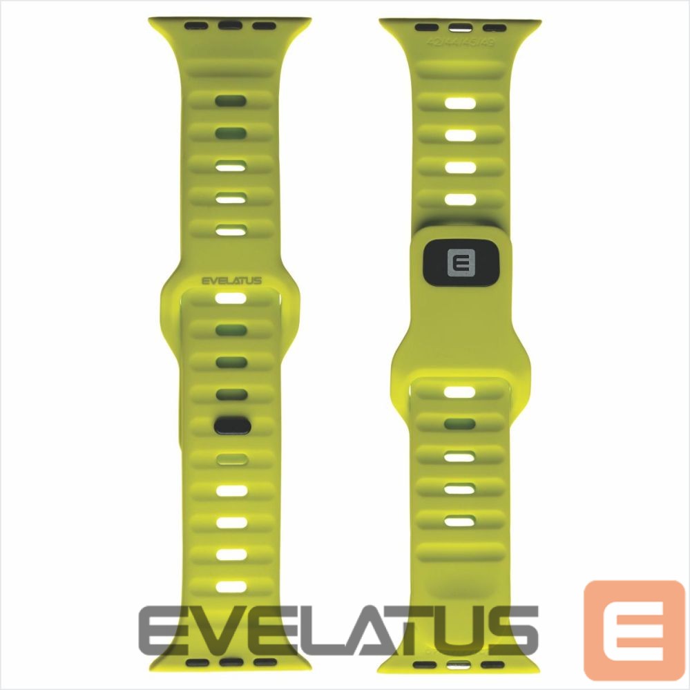Rihm Evelatus Evelatus Watch 38/40/41 Sport Silicone Loop Ultra Yellow