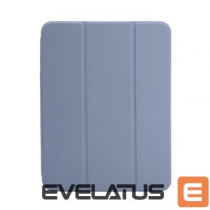 Knygos tipo dėklas Evelatus  iPad Air (2022) 10.9 Tablet case with imitate microfiber inside Lavender Gray