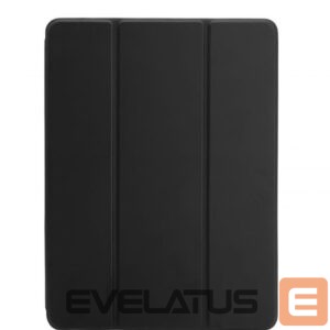 Book case Connect  iPad Air 10.9 Tablet case with imitate microfiber inside Black