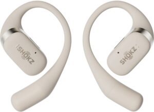 Wireless headphones Shokz  Open Fit Beige