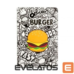 Book case iLike  Redmi Pad SE 11 Tablet Case Design Burger 