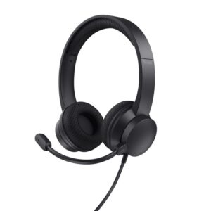 Laidinės ausinės Trust  HEADSET AYDA USB-ENC PC/25089 