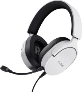 Laidinės ausinės Trust  HEADSET GXT489W FAYZO/WHT 25210 
