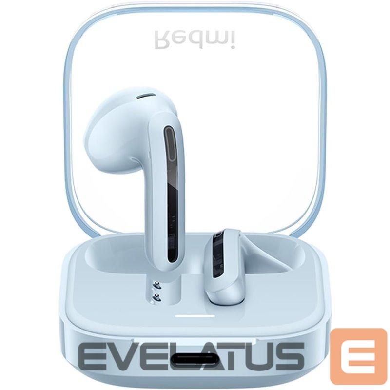 Wireless headphones Xiaomi Redmi Buds 6 Active Transparent blue