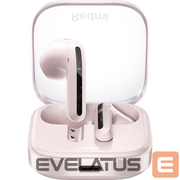 Wireless headphones Xiaomi Redmi Buds 6 Active Transparent powder pink