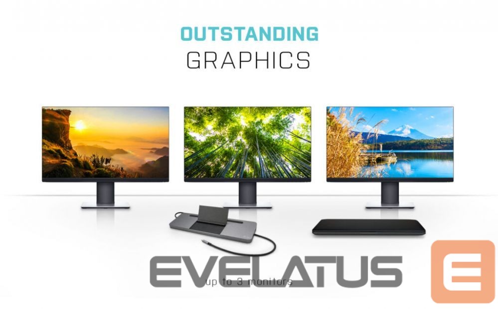 Computer accessories I-TEC I-TEC USB-C Metal Dock + Charger 100W