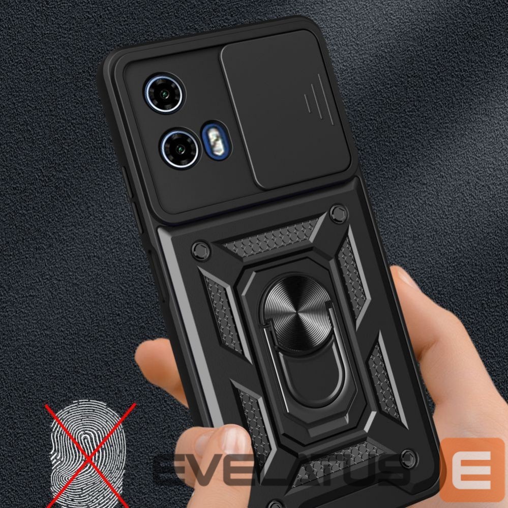 Tagakaaned Tech-Protect Tech-Protect CamShield Pro Case for Motorola Moto G24 / G24 Power / G04 - Black