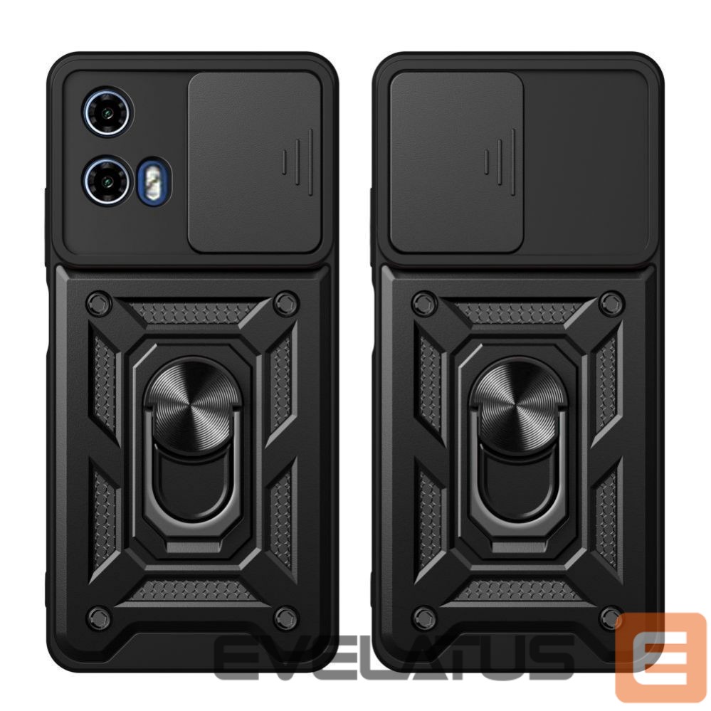 Tagakaaned Tech-Protect Tech-Protect CamShield Pro Case for Motorola Moto G24 / G24 Power / G04 - Black