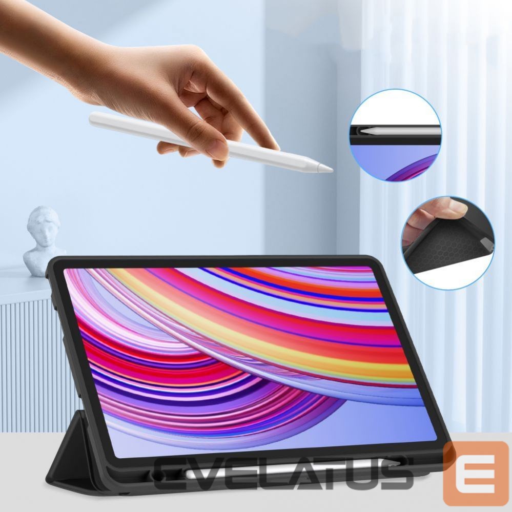 Book case Tech-Protect Tech-Protect SC Pen Case for Xiaomi Redmi Pad Pro 12.1" - Black Black