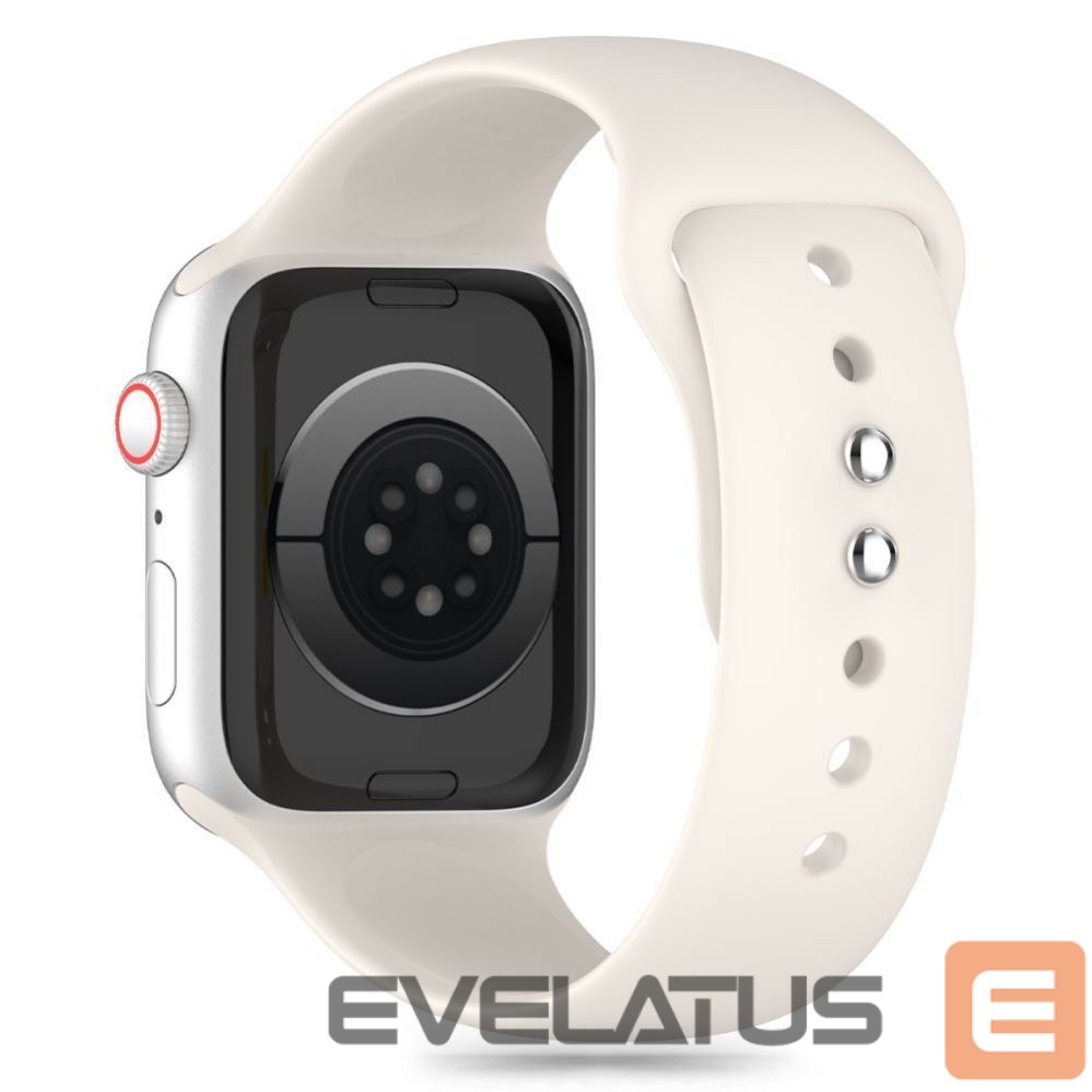 Strap Tech-Protect Tech-Protect Silicone Strap for Apple Watch 4 / 5 / 6 / 7 / 8 / 9 / SE (38 / 40 / 41 mm) - Beige