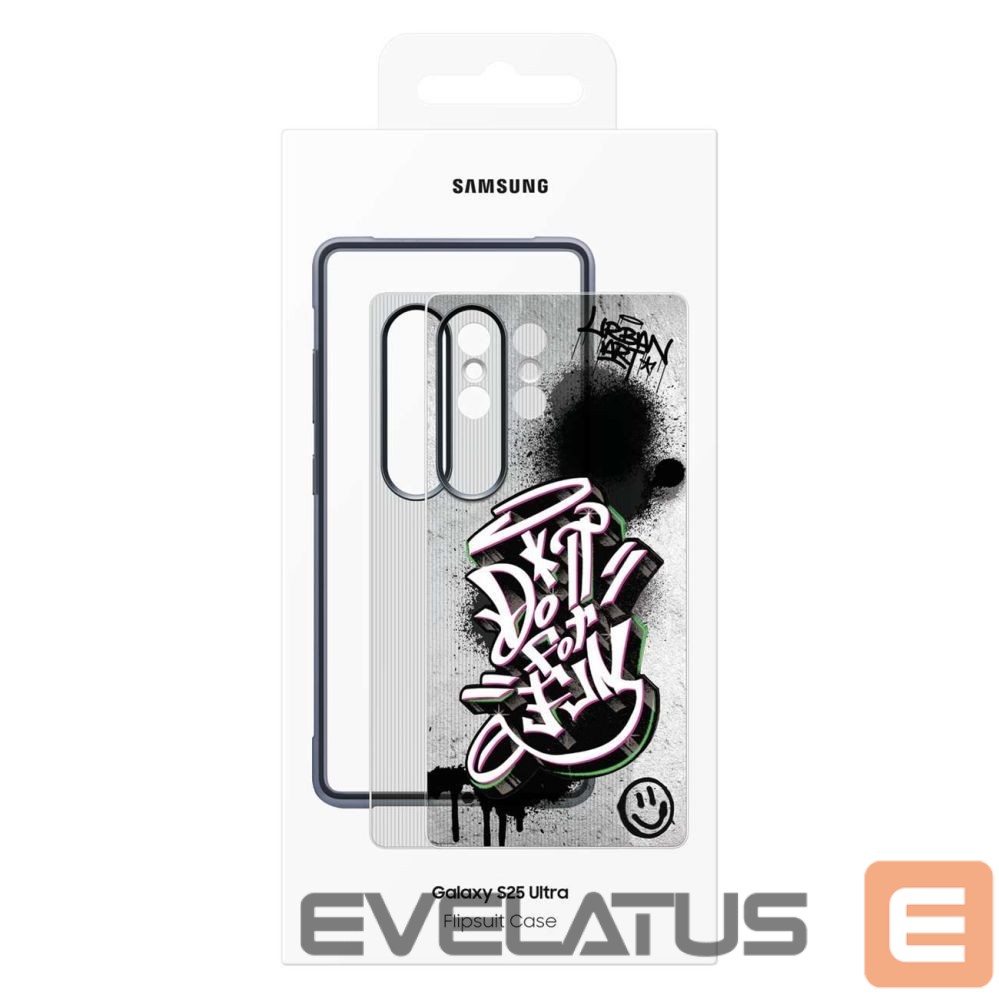 Tagakaaned Samsung Samsung Flipsuit Case Rugged EF-JS938CBEGWW for Samsung Galaxy S25 Ultra - Black